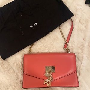 DKNY Coral Leather shoulder bag
